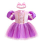 Baby Princess Romper for Girls with Headband 6M 12M Costume