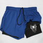 2 in 1 Men's Gym Shorts Fitness Quick Dry Sports Performance running shorts