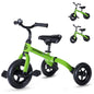 Toddlers Tricycle for 2-5 Years Old Boy & Girl with Detachable Pedal And Training Wheels