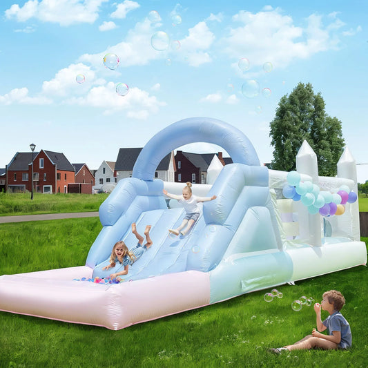 Inflatable  Water Sildes, Ball Pool, Jungle Gym,  Water Play Equipment With 1100W Air Blower