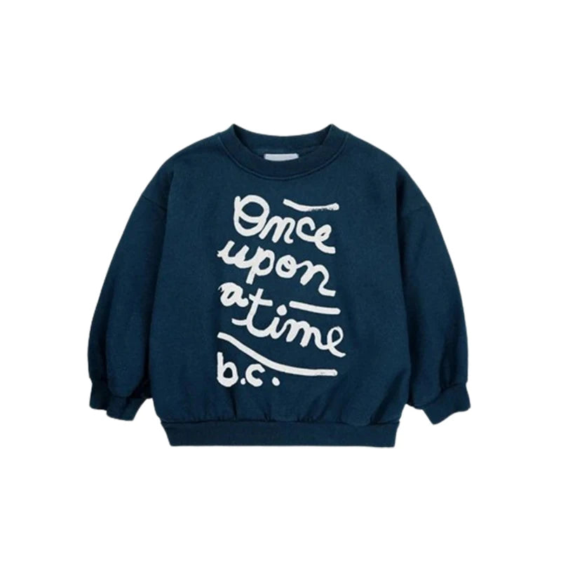 Children's Spring Autumn Hoodie Cartoon Print Unisex Sweatshirts