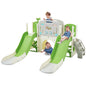 11 in 1 Toddler Slide,  for Ages 1-3 with Basketball Hoop, Playset Structure, Arch Tunnel Telescope