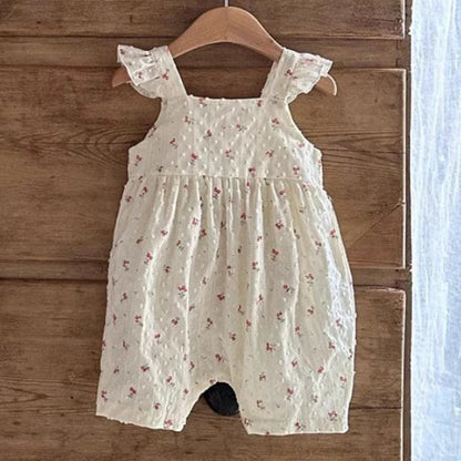 Newborn Baby Girl Romper Sleeveless Baby Girls Jumpsuit 0-24M Baby Girls Clothes