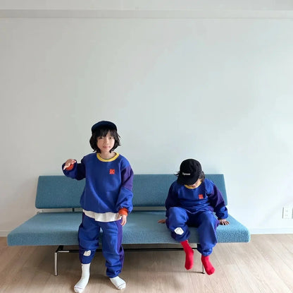 Children's Spring Autumn Hoodie Cartoon Print Unisex Sweatshirts