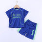 1-12 Years Old Quick Drying and Breathable Children's Sportswear Set Children's Pure Color Ball Clothing Set Children's Sets