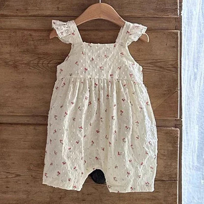 Newborn Baby Girl Romper Sleeveless Baby Girls Jumpsuit 0-24M Baby Girls Clothes