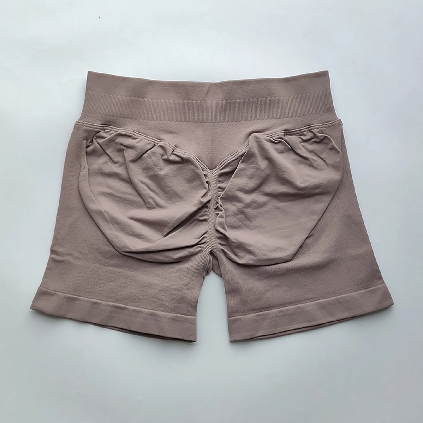 Shorts Seamless Gym Shorts Women, Fitness Sports Low Ribbed Band Workout Shorts