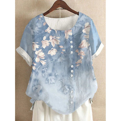 Short Sleeve T-shirts Woman Tops Loose fit T Shirt Women Clothes
