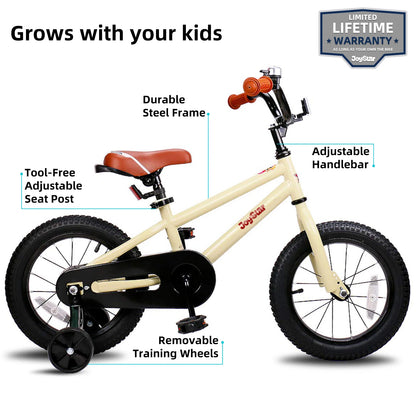 Kids Bike for Boys Girls Ages 2-9 Years Old, 12 14 16 18 Inch BMX Style with Training Wheels