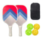 Pickleball Paddle Set Rackets  Lightweight Core 4 Balls Racquet Cover Carrying Bag