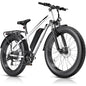 Electric Bike, 1000W Peak E bike, , 26" Fat Tire Electric Bicycle with 48V 13AH Battery, 7 Speed