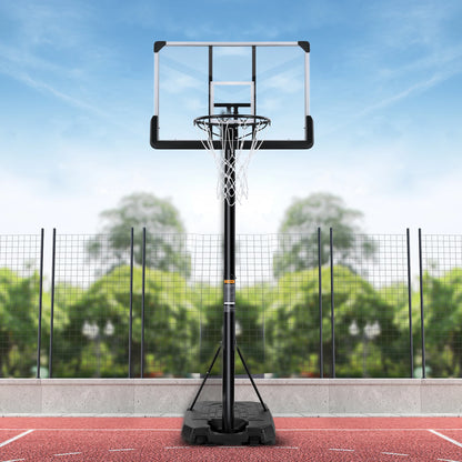 Portable Basketball Hoop 44 inch Goal Height Adjustable 7 ft. 6 in..10 ft.