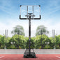 Portable Basketball Hoop 44 inch Goal Height Adjustable 7 ft. 6 in..10 ft.