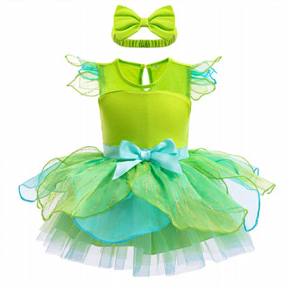 Baby Princess Romper for Girls with Headband 6M 12M Costume