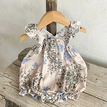 Newborn Baby Girl Romper Sleeveless Baby Girls Jumpsuit 0-24M Baby Girls Clothes
