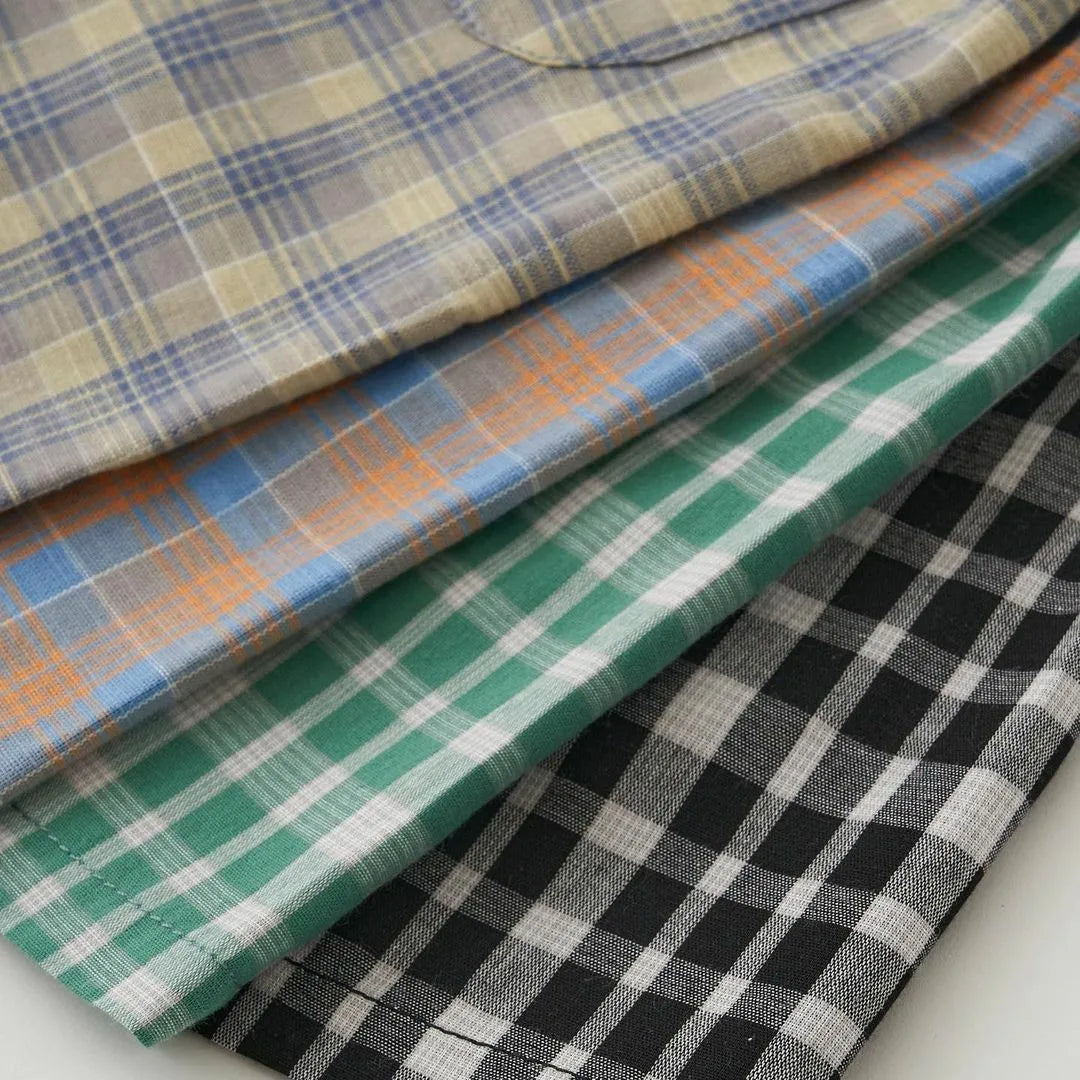 Toddler Shorts Baby Boy Plaid Shorts Girl Shorts