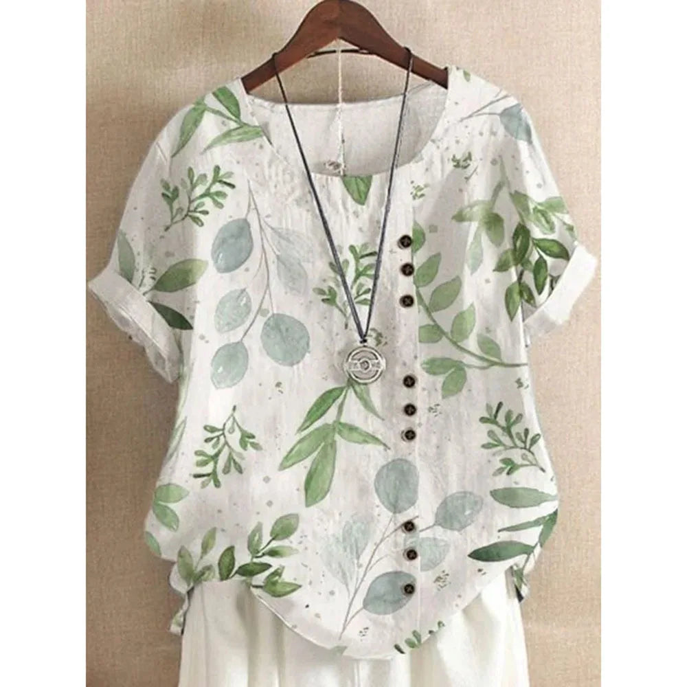 Short Sleeve T-shirts Woman Tops Loose fit T Shirt Women Clothes