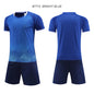 Children Football Jerseys Shorts Boys Girls Soccer Clothes Set Short Sleeve Football Uniforms Kids Soccer Tracksuit Jersey 7712