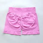 Shorts Seamless Gym Shorts Women, Fitness Sports Low Ribbed Band Workout Shorts
