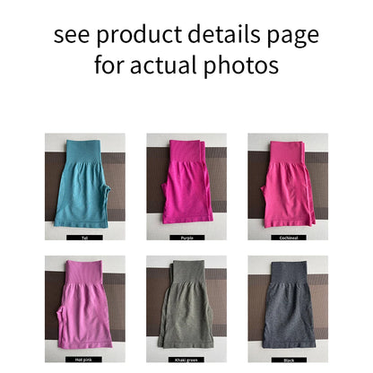 Seamless Shorts Women  Workout Shorts Fitness Yoga Shorts leggings cycling pants