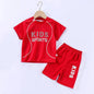 1-12 Years Old Quick Drying and Breathable Children's Sportswear Set Children's Pure Color Ball Clothing Set Children's Sets