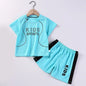 1-12 Years Old Quick Drying and Breathable Children's Sportswear Set Children's Pure Color Ball Clothing Set Children's Sets