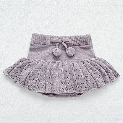 0-4Yrs Baby Girls Knitted Shorts Toddler Baby Girls Shorts
