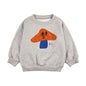 Children's Spring Autumn Hoodie Cartoon Print Unisex Sweatshirts