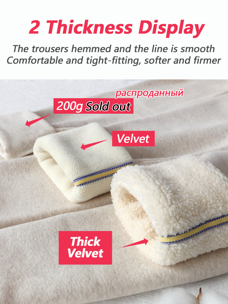 Women's Warm Leggings Soft with Fleece Thermal Pants Gray High Waist Leggings Skinny Thick Velvet Winter Leggings