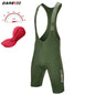 Cycling Bib Shorts Seamless, ELASTIC-INTERFACE Pad Cycling Shorts, Leg Gripper Men's Shorts