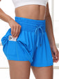 2 in 1 Athletic Shorts for Women High Waisted Gym Yoga running.