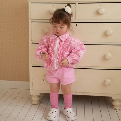 Baby girl Jean Shorts Cute Baby Girl Floral Shorts