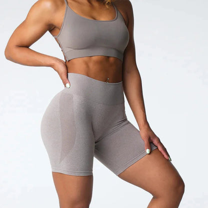 Seamless Shorts Women  Workout Shorts Fitness Yoga Shorts leggings cycling pants