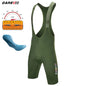 Cycling Bib Shorts Seamless, ELASTIC-INTERFACE Pad Cycling Shorts, Leg Gripper Men's Shorts