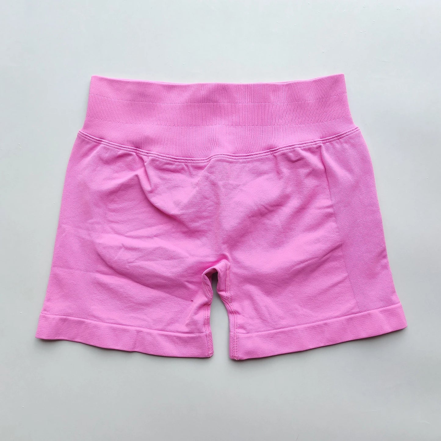 Shorts Seamless Gym Shorts Women, Fitness Sports Low Ribbed Band Workout Shorts