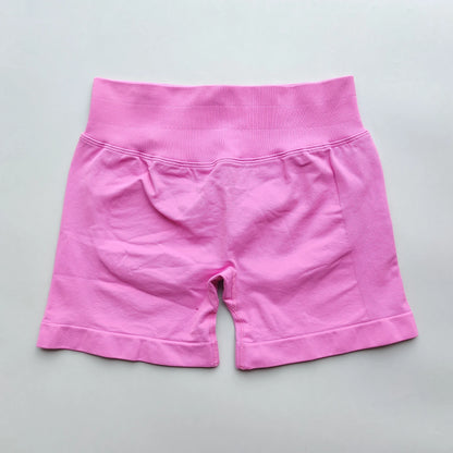 Shorts Seamless Gym Shorts Women, Fitness Sports Low Ribbed Band Workout Shorts