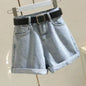 Women Rider Motorcycle Wing Rivet Embroidery Shorts Y2k Vintage Gothic Hot Girl Sexy Washed Denim Shorts Low Waist Mini Skirts