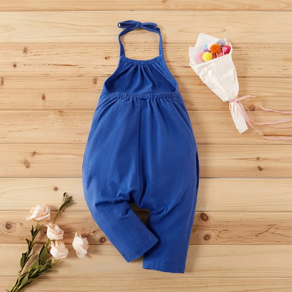 Toddler Jumpsuit Baby Clothes Girls Children Fashion Overalls Pants 1-8 Years