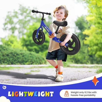 Toddler Kids Balance Bicycle 12" Sport Bike No Pedals  2-6 Years