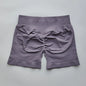 Shorts Seamless Gym Shorts Women, Fitness Sports Low Ribbed Band Workout Shorts