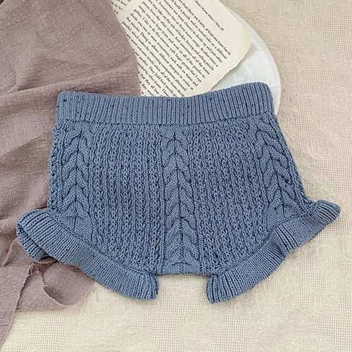 0-4Yrs Baby Girls Knitted Shorts Toddler Baby Girls Shorts