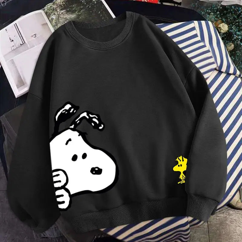 Snoopy Boys and girls sweatshirts shirt long-sleeved sweater coat