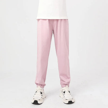 Unisex Toddler Jogger Pants Boys' Cotton Sweatpants Spring Baby Pants Children's Mosquito Trousers Summer Girls' Casual Clothes