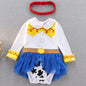 Baby Princess Romper for Girls with Headband 6M 12M Costume