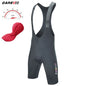 Cycling Bib Shorts Seamless, ELASTIC-INTERFACE Pad Cycling Shorts, Leg Gripper Men's Shorts