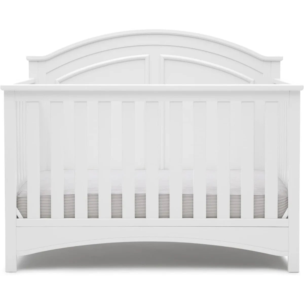 6-in-1 Convertible Crib Greenguard Gold Certified Bianca White for Nursery