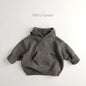 2025 Autumn New Children Long Sleeve Knit Hoodie Baby Boys Casual Sweatshirt Kids Girls Vintage