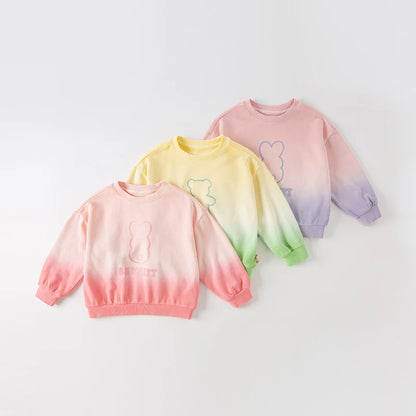 Spring Kids Sweatshirt Brand Boys Girls Cartoon Print Sweatshirts Baby Toddlers