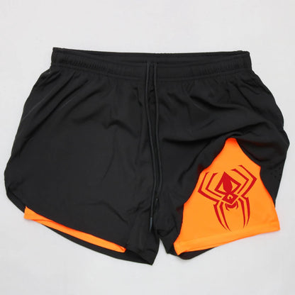 2 in 1 Men's Gym Shorts Fitness Quick Dry Sports Performance running shorts