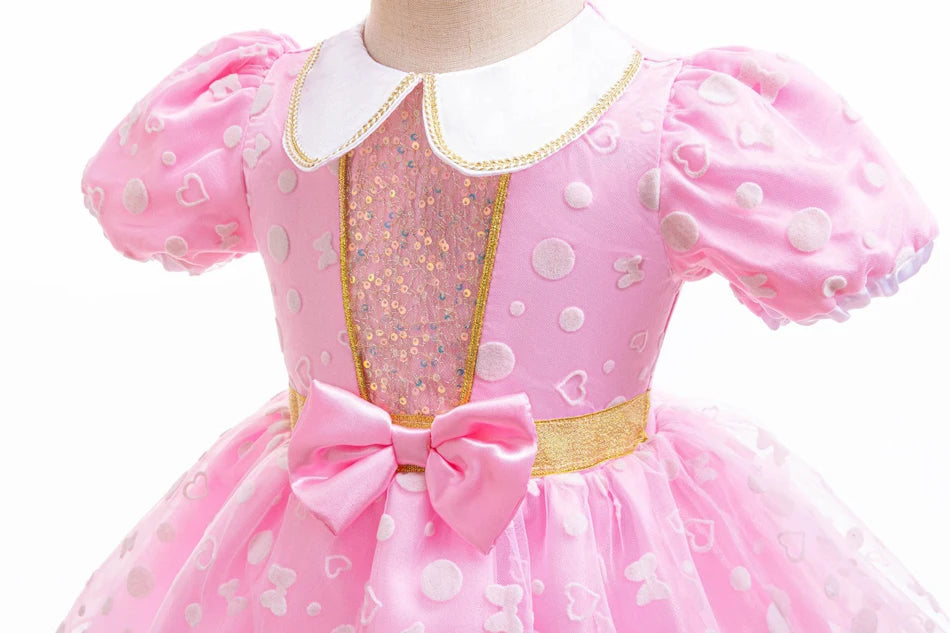 Baby Princess Romper for Girls with Headband 6M 12M Costume